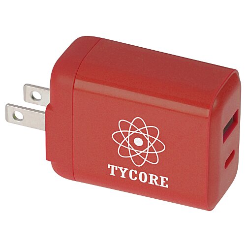 Brighton Dual Port Wall Adapter - 24 hr Main Image
