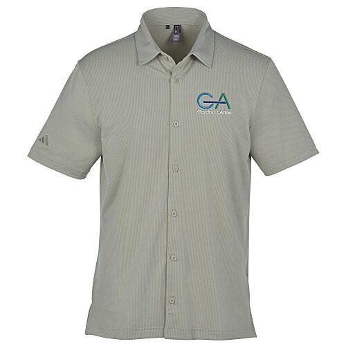 adidas Short Sleeve Button-Down Shirt Main Image