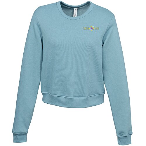 Bella+Canvas Sponge Fleece Classic Crewneck Sweatshirt - Ladies' - Embroidered Main Image