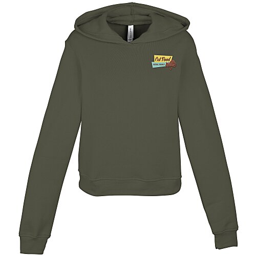 Bella+Canvas Sponge Fleece Classic Pullover Hoodie - Ladies' - Embroidered Main Image