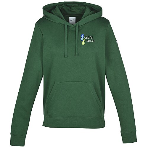 Nike Club Fleece Sleeve Swoosh Pullover Hoodie - Ladies' - Embroidered Main Image