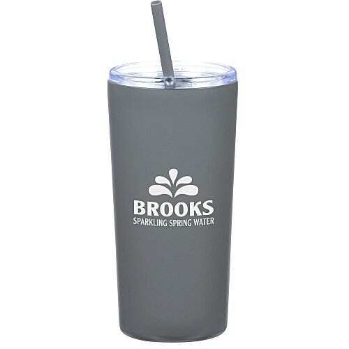 Refresh Baylos Vacuum Tumbler with Straw - 20 oz - 24 hr Main Image