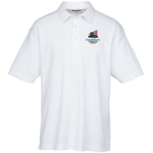 Bonded Collar Dress Polo - Men's Main Image