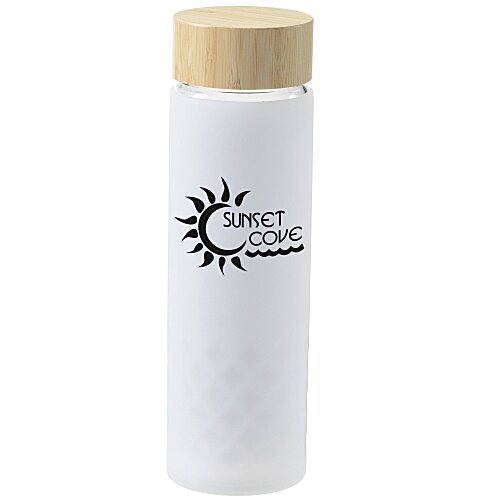 h2go Dawn Glass Bottle - 18 oz. Main Image