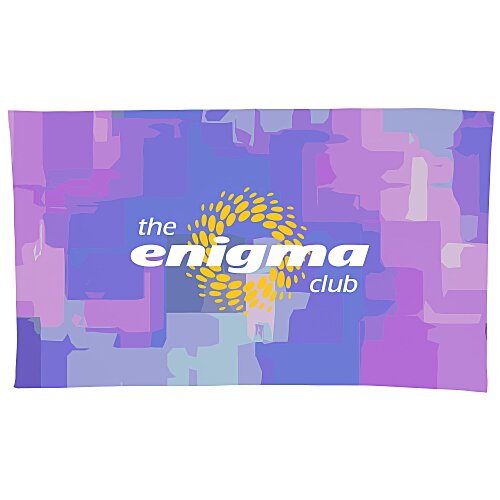 SubliPlush Maxi Loop Beach Towel Main Image