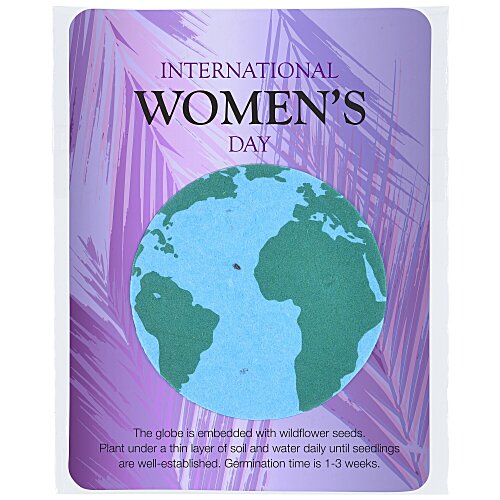 Seed Paper Shape Gift Pack - Globe Main Image