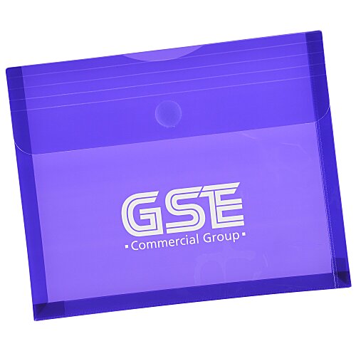Gusseted Document Envelope - Translucent Main Image