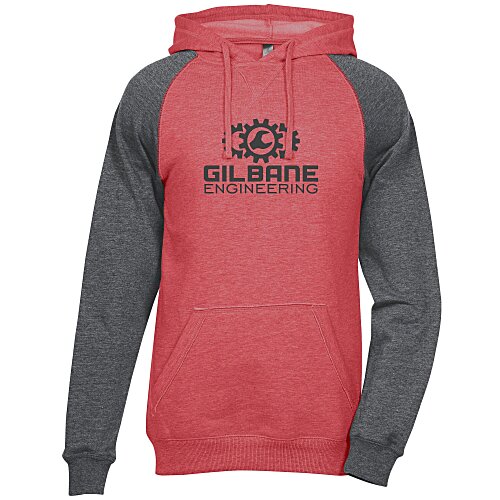 Varsity Fleece Raglan Hoodie - Men's - Screen Main Image