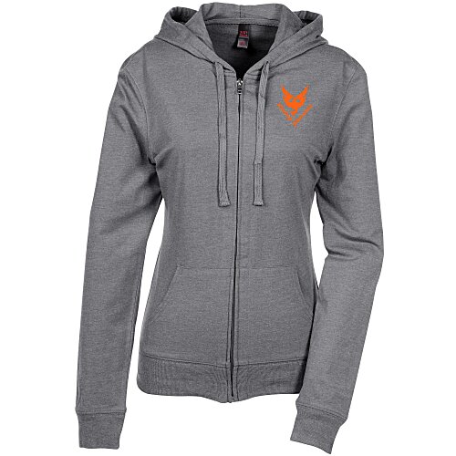Lightweight Jersey Full-Zip Hoodie - Ladies' - Screen Main Image