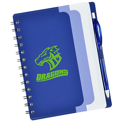 Petal Pocket Spiral Notebook with Pen - 24 hr Main Image