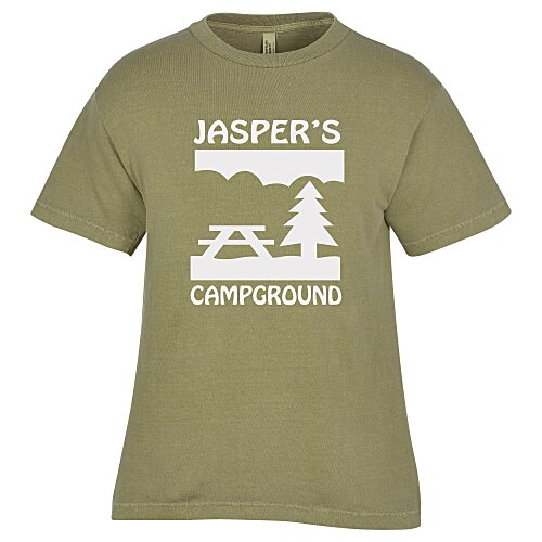 American Apparel Garment-Dyed Heavyweight Cotton T-Shirt Main Image