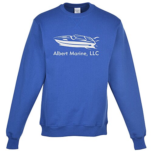 Augusta All-Day Core Basics Fleece Crew Sweatshirt Main Image