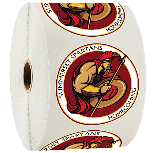 Full Color Sticker by the Roll - Circle - 3" - 24 hr Main Image