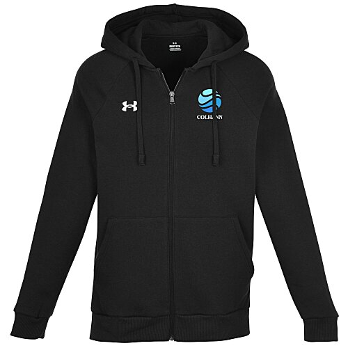 Under Armour Rival Fleece Full-Zip Hoodie - Full Color Main Image