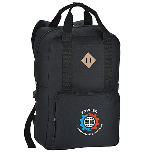 Heathland 15-inch Laptop Backpack - Embroidered Main Image