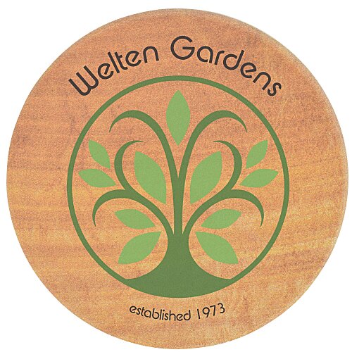 Absorbent Stone Coaster - Round - Sandstone Main Image