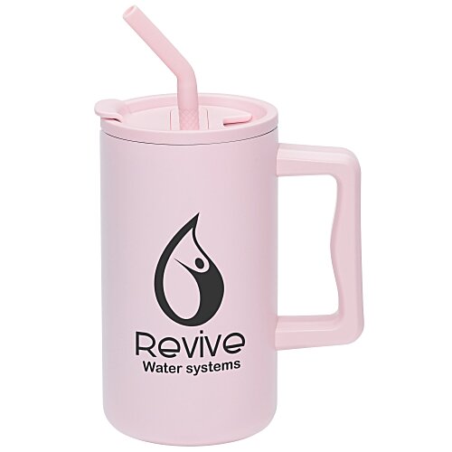 Harmony Vacuum Mug with Straw - 27 oz Main Image