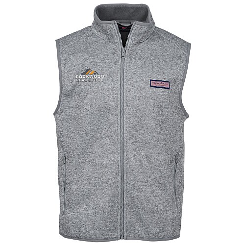 Vineyard Vines Mountain Sweater Fleece Vest - Men's Main Image