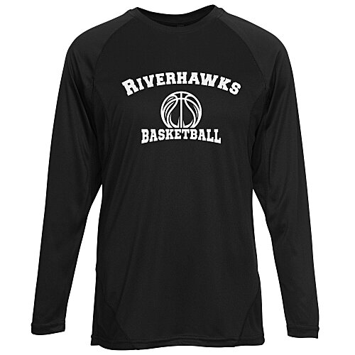 TriDri Panelled Tech Long Sleeve T-Shirt Main Image