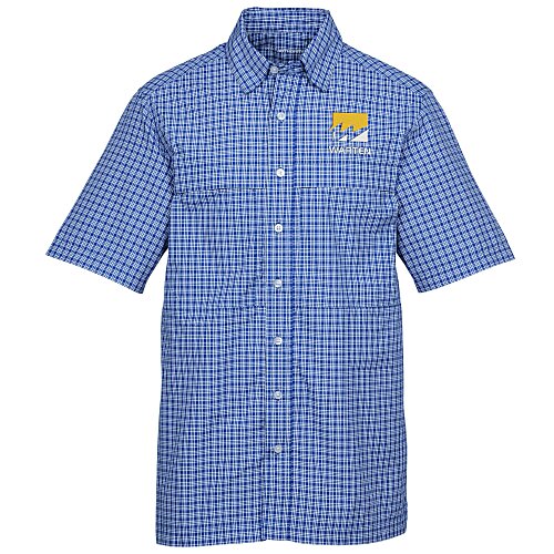 Outdoorsman UV Short Sleeve Vented Shirt - Pattern Main Image