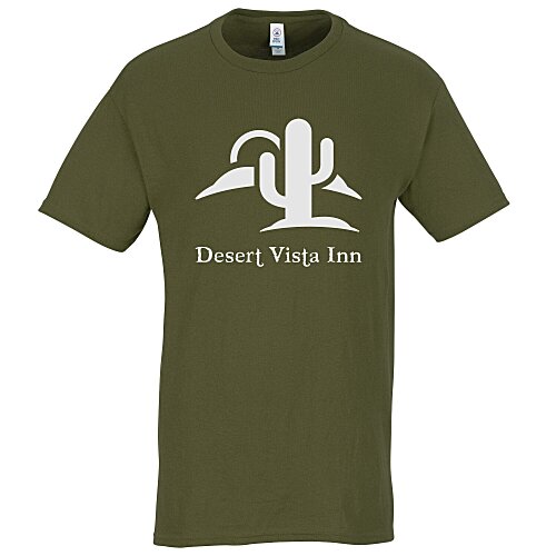 Adult 5.2-oz. Pro Spun Cotton Blend T-Shirt Main Image