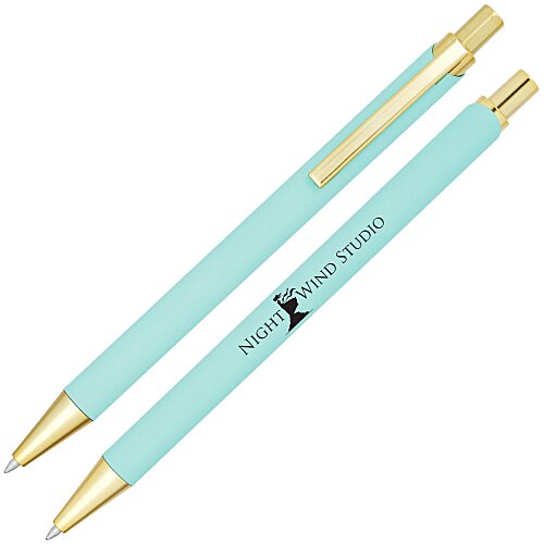 Renewal Soft Touch Gel Metal Pen Main Image