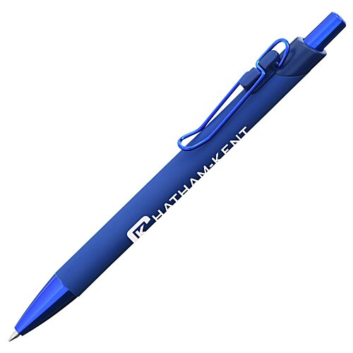 Chauncy Soft Touch Gel Metal Pen Main Image