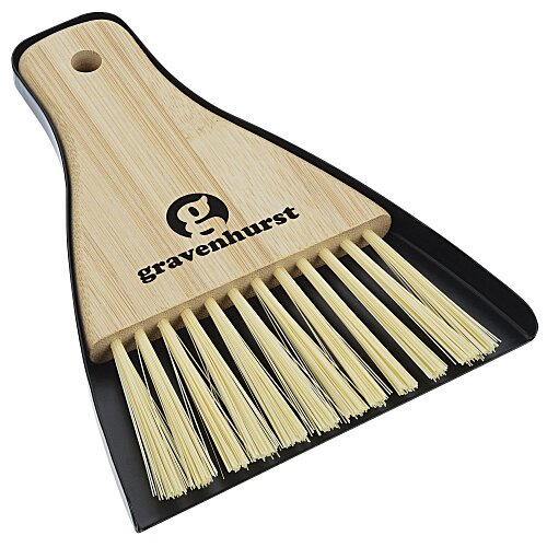 Chun Bamboo Brush & Metal Dustpan Set Main Image