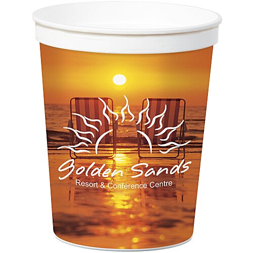 Full Color Stadium Cup - 16 oz Main Image
