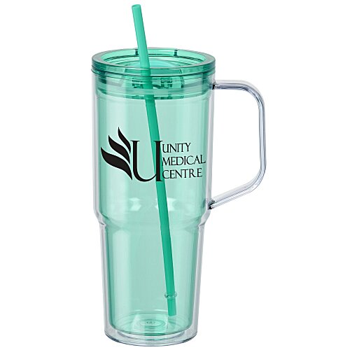 Clair Acrylic Mug with Straw - 30 oz Main Image