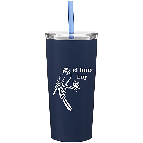 h2go Reef Vacuum Tumbler with Straw - 24 oz. Main Image