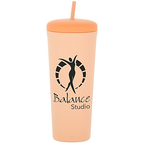 Macaron Tumbler with Straw - 26 oz. Main Image