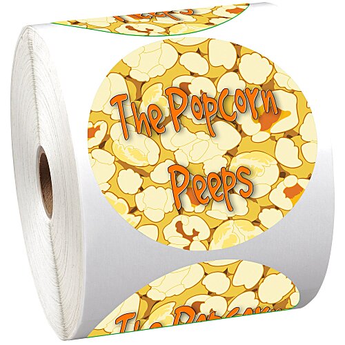 Full Color Sticker by the Roll - Circle - 3-1/2" - Low Quantity Main Image