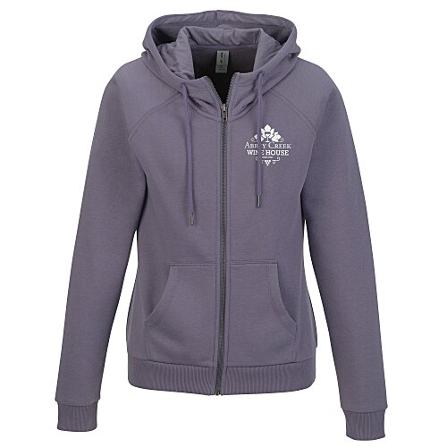 Allmade CVC Fleece Full-Zip Hoodie - Ladies' Main Image