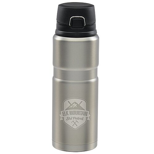 Thermos King Vacuum Bottle - 24 oz. - Laser Engraved - 24 hr Main Image