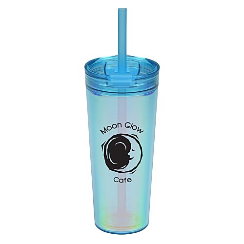 Glam Tumbler with Straw - 24 oz Main Image