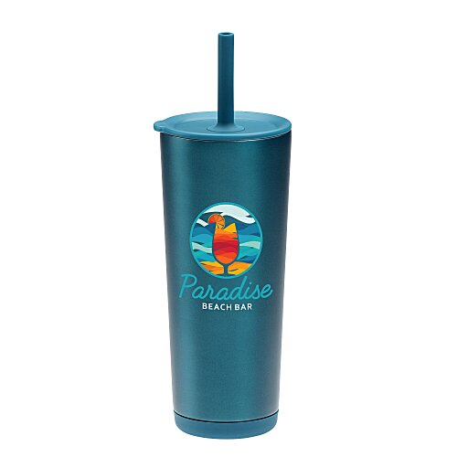 Astrid Vacuum Tumbler with Straw - 24 oz Main Image