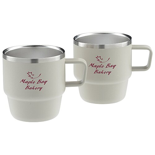 Doppio Stackable Vacuum Mug Set Main Image