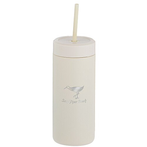 Sol Tonal Tumbler with Straw - 20 oz - Laser Engraved Main Image