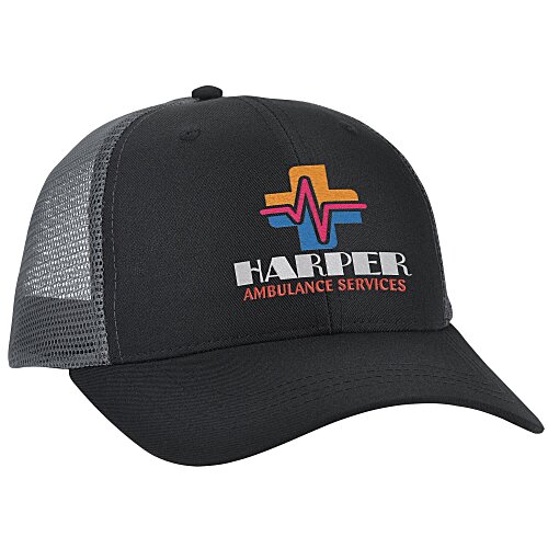 Poly Trucker Mesh Back Cap Main Image
