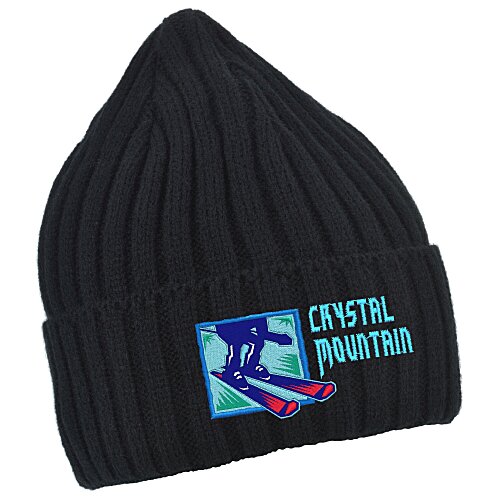 Astana Rib Knit Cuffed Beanie - 24 hr Main Image
