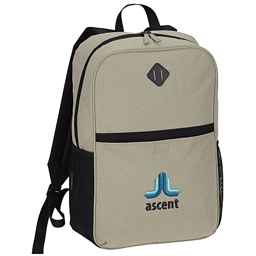 Parker 17-inch Laptop Backpack - Embroidered Main Image