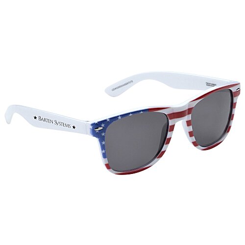 USA Flag Sunglasses Main Image