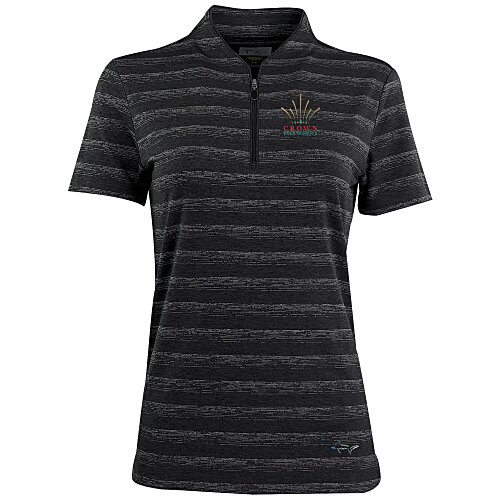 Greg Norman Stripe Polo - Ladies' - 24 hr Main Image