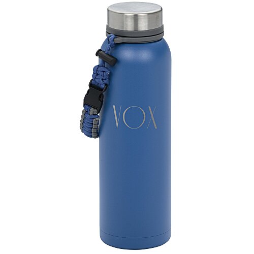h2go Pine Vacuum Bottle with Carrying Handle - 32 oz - Laser Engraved Main Image