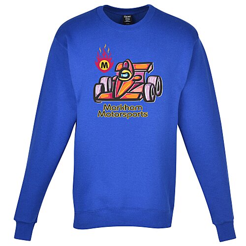 Hanes Perfect Sweats Crewneck Sweatshirt - Full Color Main Image