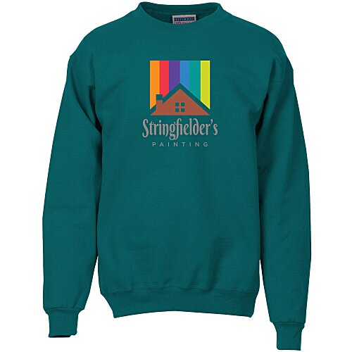 Hanes Ultimate Cotton Crew Sweatshirt - Full Color Main Image