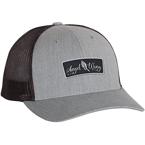 Richardson Low Profile Trucker Cap - Laser Engraved Patch Main Image