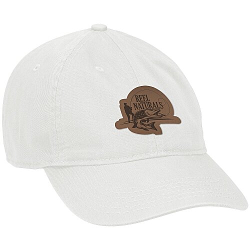 Econscious Organic Cotton Twill Baseball Cap - Laser Engraved Patch Main Image