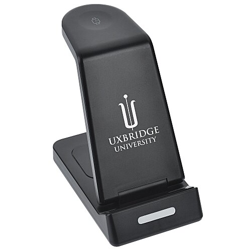 TriCharge 3-in-1 Wireless Charging Stand - 24 hr Main Image